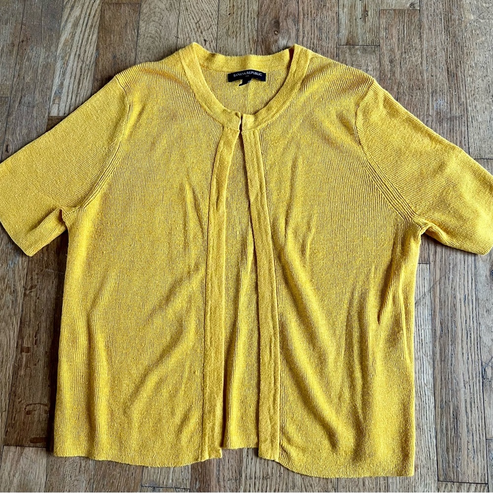 Short sleeve cardigan vintage design